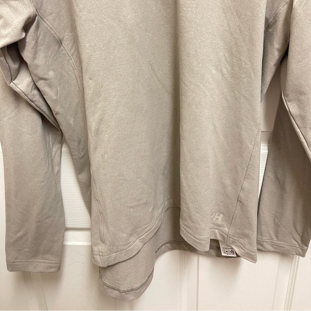 Helly Hansen Grey Quarter Zip Pullover - image 3